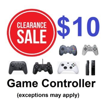 Game controller Clearance